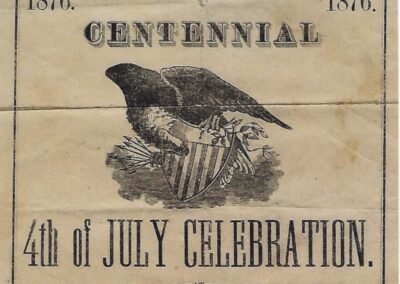 The Fourth of July in 1876