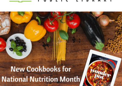 New Cookbooks for National Nutrition Month