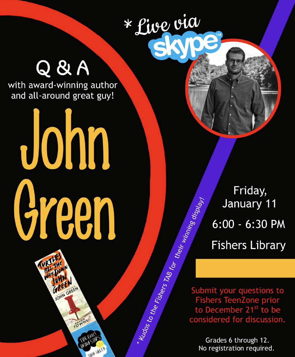 Live Chat with John Green