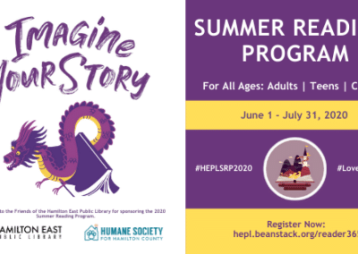 2020 HEPL Summer Reading Program: Imagine Your Story