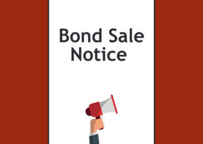 Bond Sale Notice