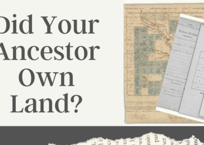 Did Your Ancestor Own Land?