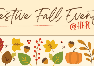 Festive Fall Events and Activities at the Library