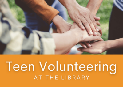 Teen Volunteering at the Library! 