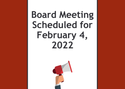 Library Board meeting scheduled for February 4, 2022
