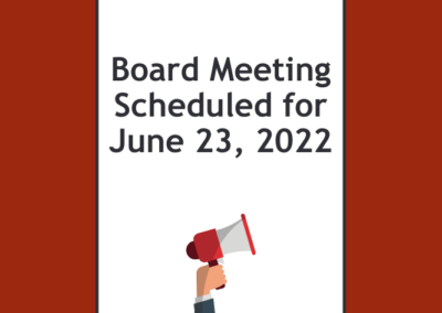 Library Board Meeting Scheduled For June 23, 2022
