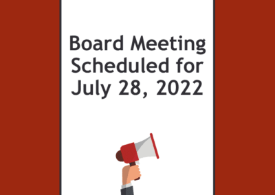 Library Board Meeting Scheduled For July 28, 2022