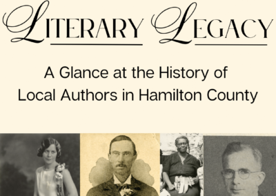 Literary Legacy: A Glance at the History of Local Authors in Hamilton County