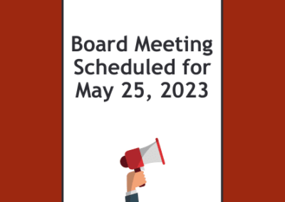 Library Board Meeting Scheduled For May 25, 2023