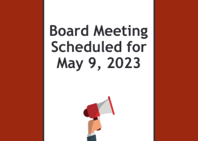 Library Board Meeting Scheduled For May 9, 2023