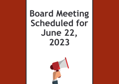 Library Board Meeting Scheduled For June 22, 2023