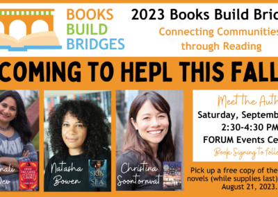2023 Books Build Bridges: Know Before You Go