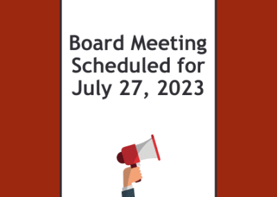 Library Board Meeting Scheduled For July 27, 2023