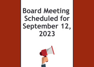 Library Board Meeting Scheduled For September 12, 2023