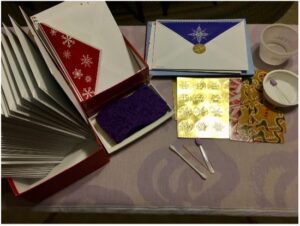 Envelopes and letter-writing supplies