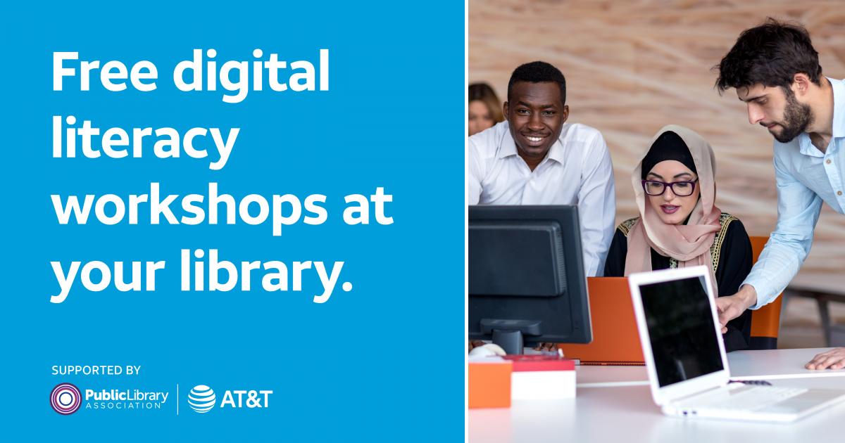 Free digital literacy workshops at your library