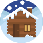 Snowy Cabin (Bundle Up with Books)