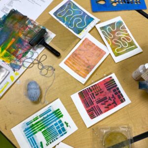 Gelli plate printing