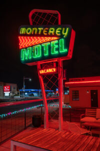 Monterey Motel sign