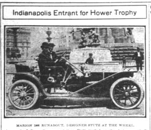 Photograph of Indianapolis Entrant for Hower Trophy