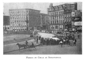 Photograph of Gliddden Tour in Indianapolis Circle