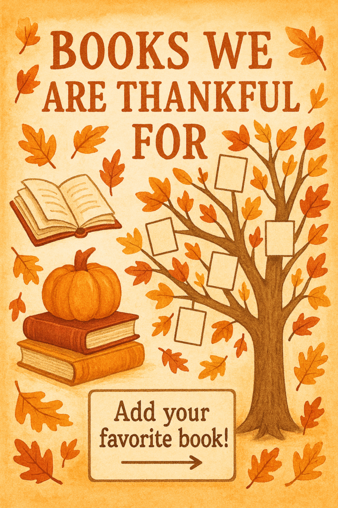 Books we are thankful for