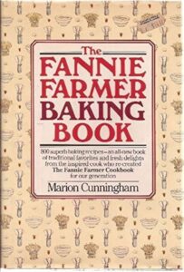 The Fannie Farmer baking book