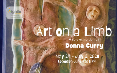 “Art on a Limb”: Ignite Studio Solo Exhibit by Donna Curry
