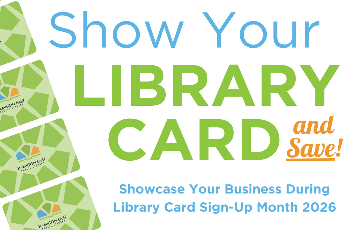Show Your Library Card and Save: Showcase Your Business During Library Card Sign-Up Month 2026