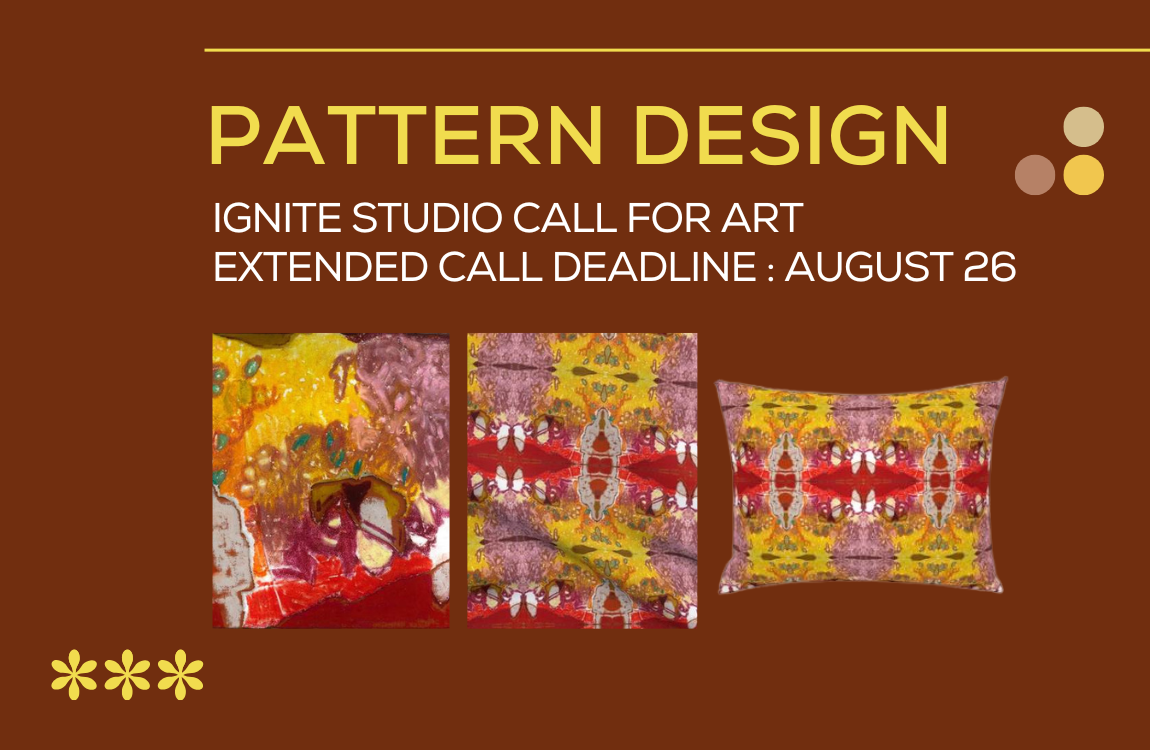 pattern design extended deadline Pattern Design: Extended deadline August 26