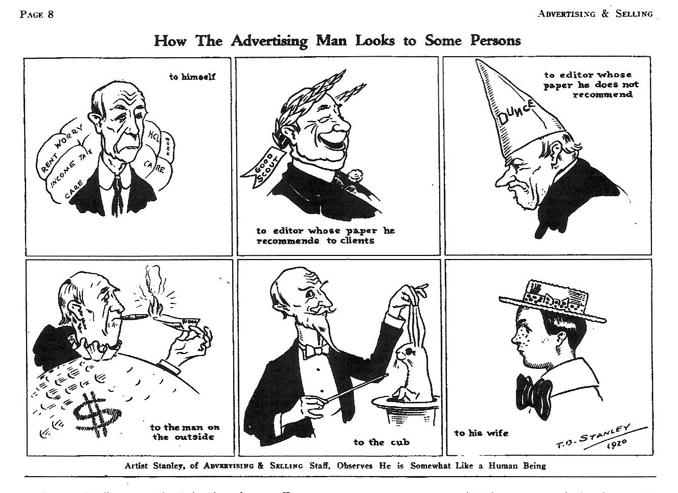 1920 cartoon