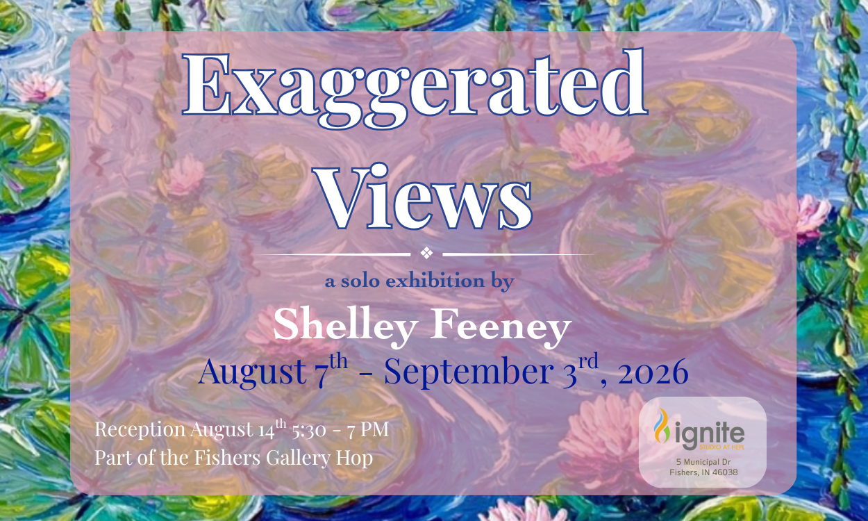 Exaggerated Views Graphic Exaggerated Views exhibit by shelley feeney