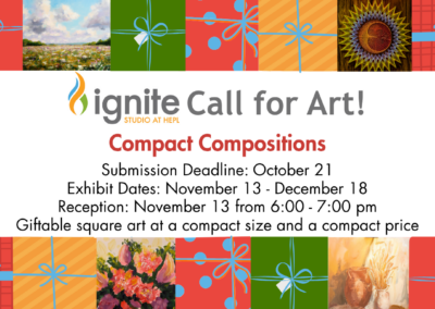 Ignite Studio Call for Art: Compact Compositions
